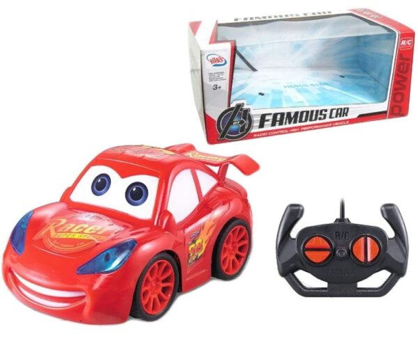 HALO NATION Remote Control McQueen Cars, 4 Channel RC Cars McQueen (Length 18 cm)