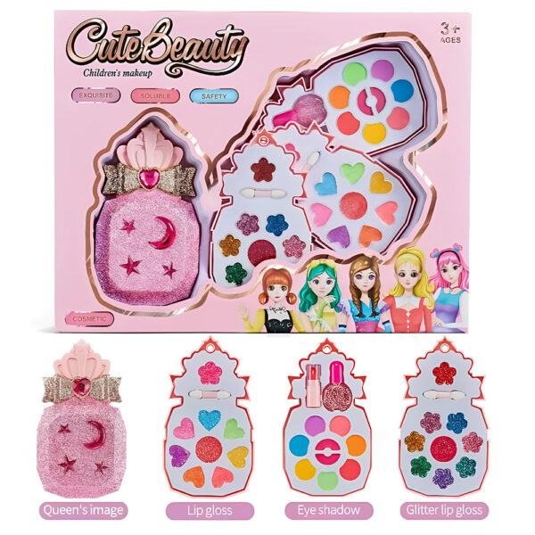 Makeup Set Pretty Cosmetic Play Kit for Girls
