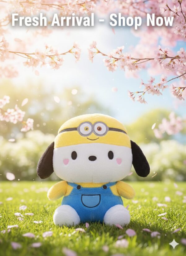 Minion Cosplay Pochacco Plush Toy