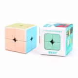 2x2 Pastel Speed Cube - macaron colored puzzle cube for kids