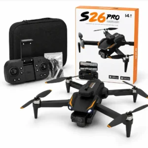 S26 Pro Foldable Drone with 4K camera and carrying case